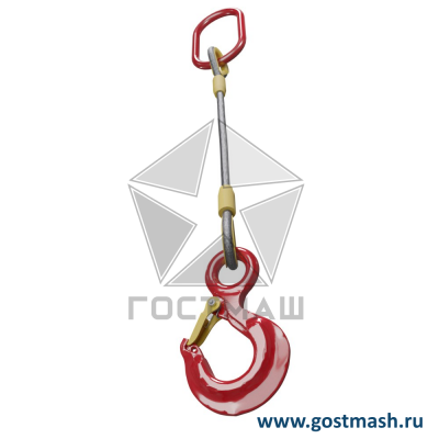 Канатный строп одноветвевой 1СК 1,6